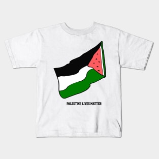 Palestine Lives Matter Kids T-Shirt